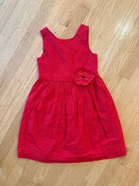 Janie & Jack | Size 6 | red poppy dress